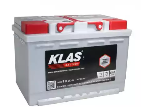 KLAS Turkey 6СТ-72 А/ч о.п. [д276ш175в190/640А]