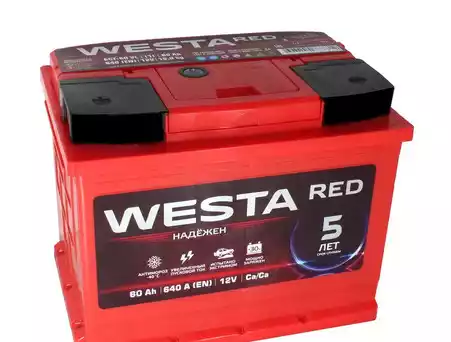 WESTA RED 6СТ-60 А/ч п.п. [д242ш175в190/640А]